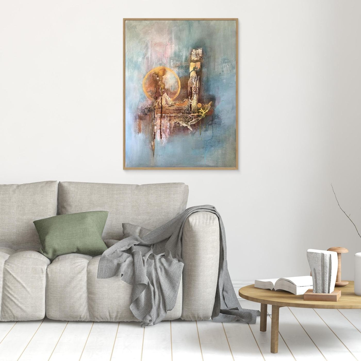 The Volcano - Oak frame