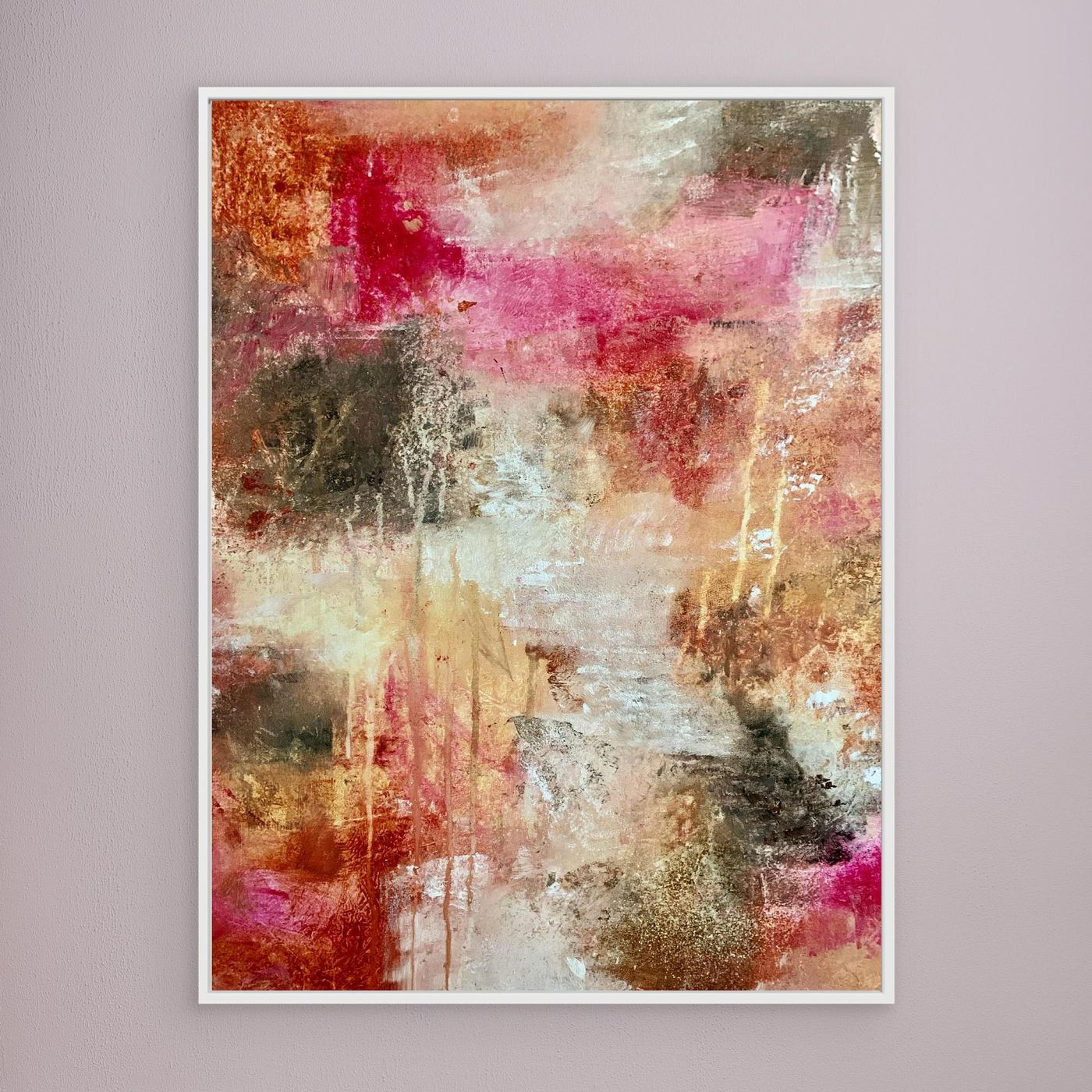 Summer Vibes - White frame
